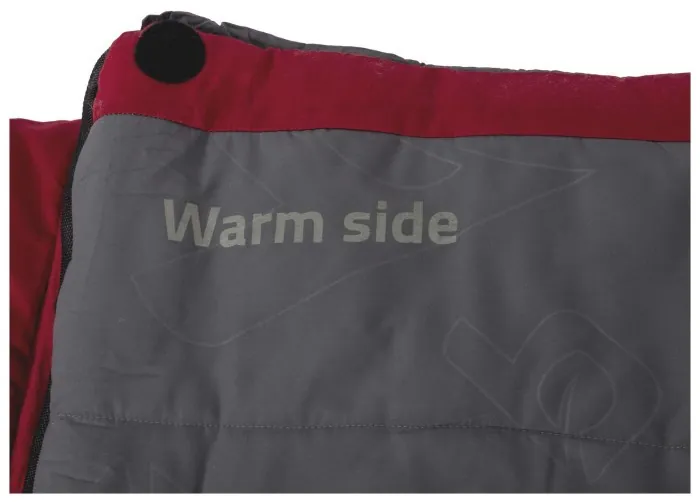 Спальный мешок Bo-Camp Uda Cool/Warm Golden -10° Red/Grey (3605898)