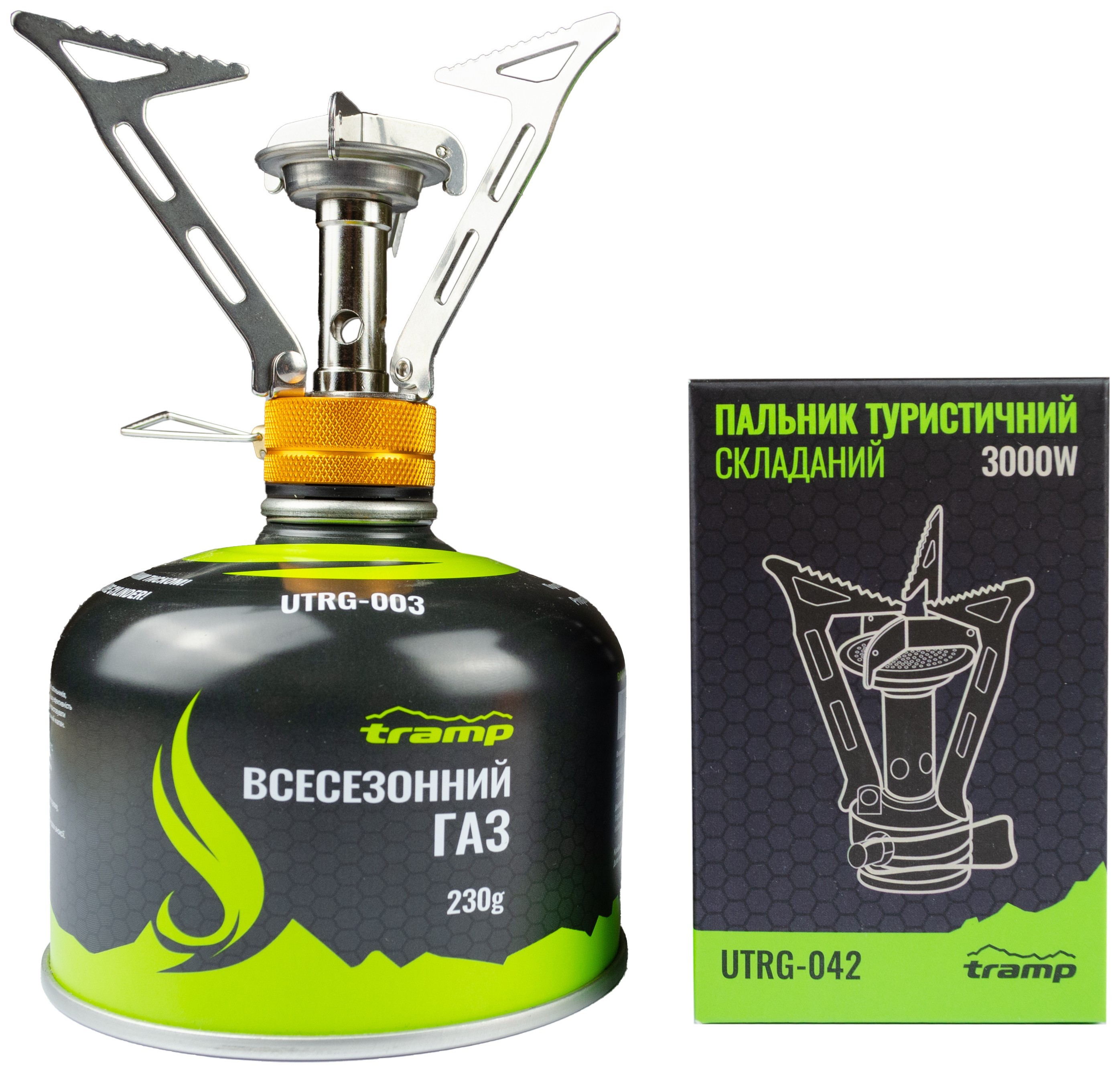 Комплект Горелка UTRG-042 + Картридж 230гр UTRG-003
