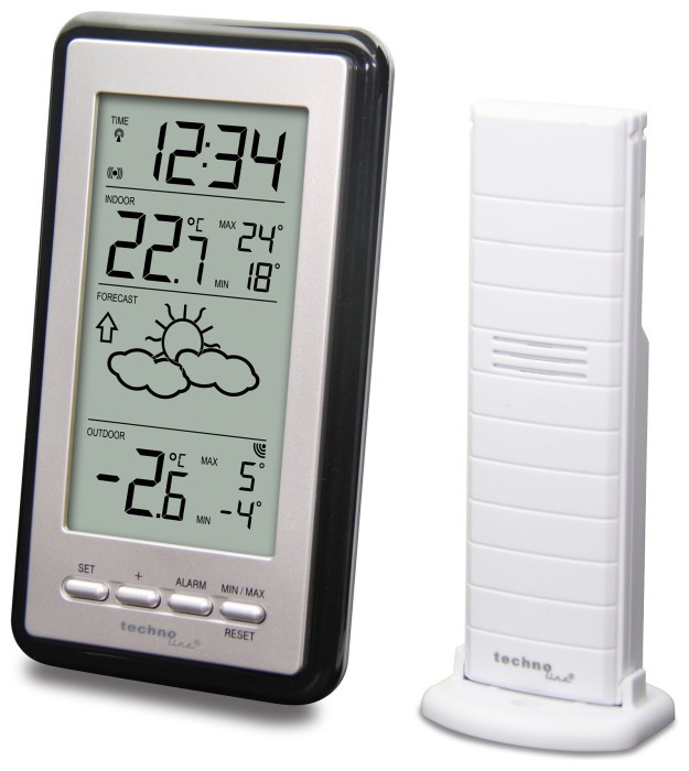 Метеостанція Technoline WS9130 Silver/Black (WS9130)