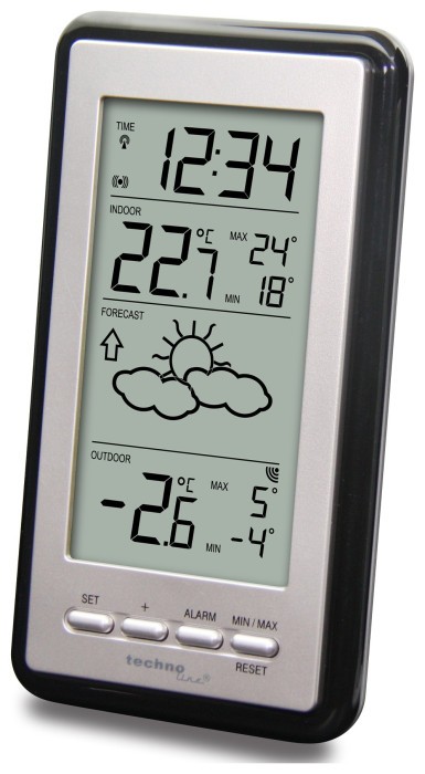 Метеостанція Technoline WS9130 Silver/Black (WS9130)