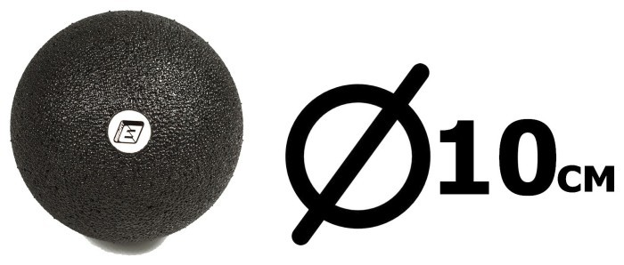 Масажний м'ячик EasyFit EPP 10 см, укр, укр