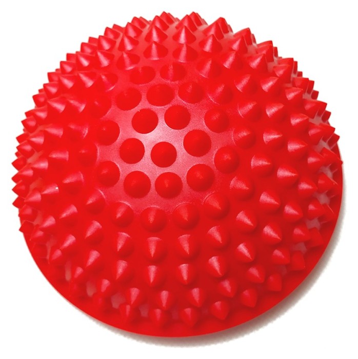 Півсфера масажна кіндербол EasyFit 15 см жорстка червона, укр, укр