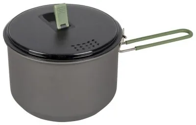 Каструля Bo-Camp Explorer Hard Anodized 1L Grey/Green (2200236)