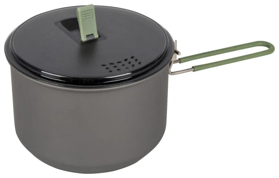 Каструля Bo-Camp Explorer Hard Anodized 1L Grey/Green (2200236) (DSM_DAS302115)
