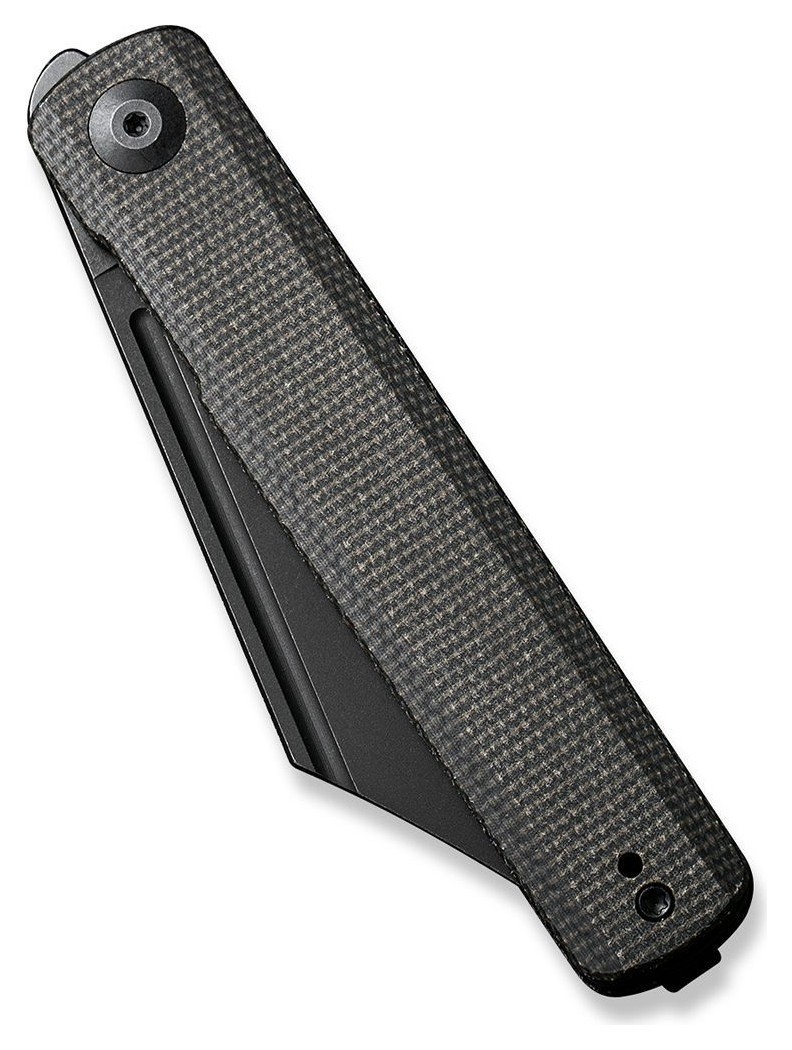 Нож складной туристический Sencut Bronte, (8.6 см) 9Cr18MoV / Micarta черный