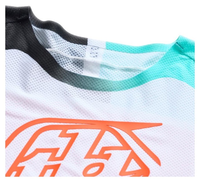 Мото джерсі TLD SE PRO JERSEY; SEVER [WHITE / TEAL] XL