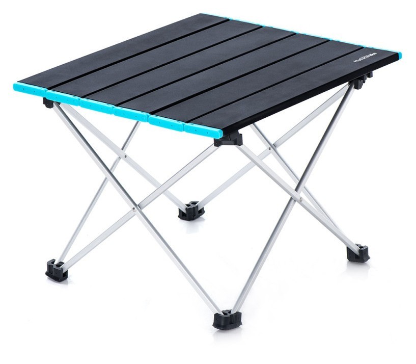Стіл розкладний Naturehike NH19Z008-Z, алюміній, Розмір S, чорний, укр, укр