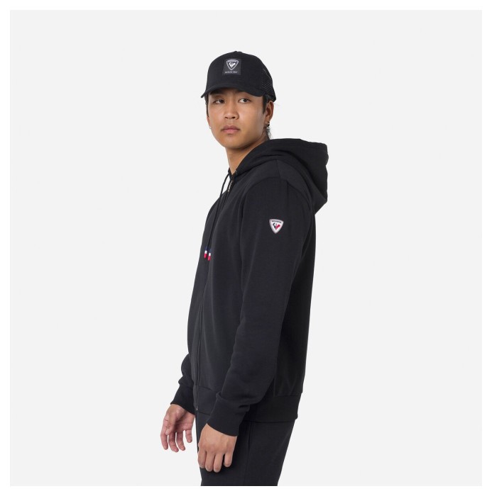 Кофта ROSSIGNOL (RLKMS07) LOGO SWEAT FZ HOOD FT 2024