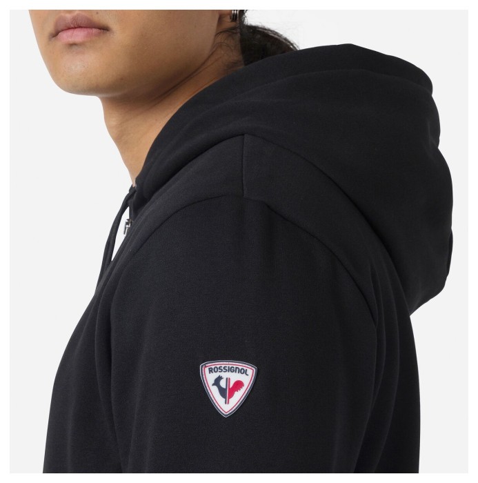 Кофта ROSSIGNOL (RLKMS07) LOGO SWEAT FZ HOOD FT 2024