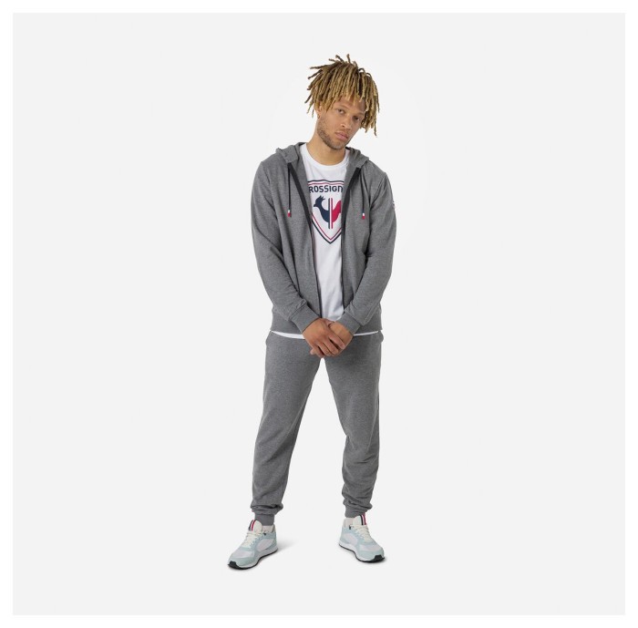 Кофта ROSSIGNOL (RLKMS07) LOGO SWEAT FZ HOOD FT 2024