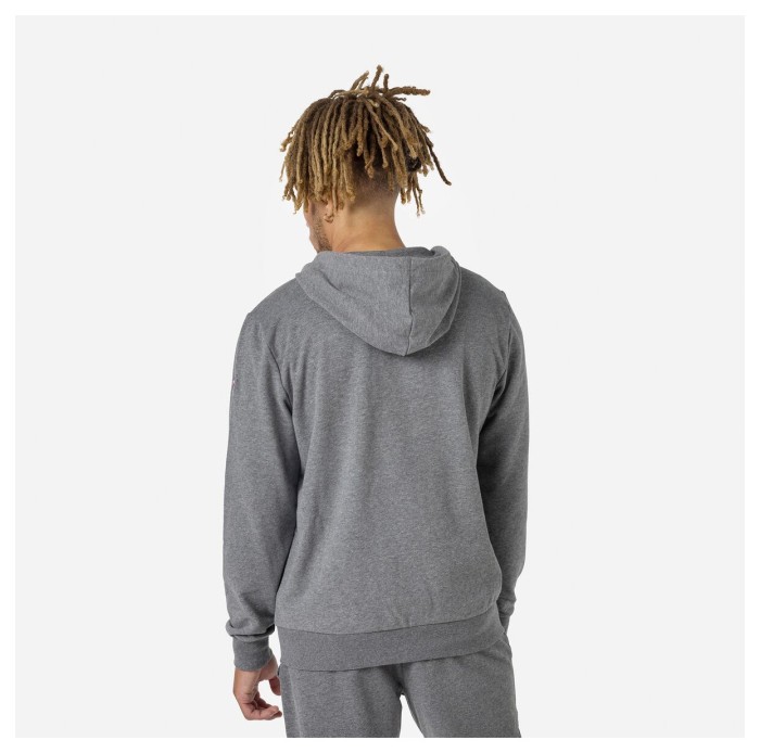Кофта ROSSIGNOL (RLKMS07) LOGO SWEAT FZ HOOD FT 2024