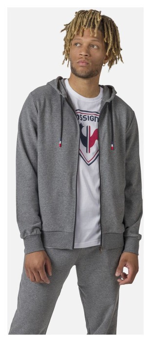 Кофта ROSSIGNOL (RLKMS07) LOGO SWEAT FZ HOOD FT 2024