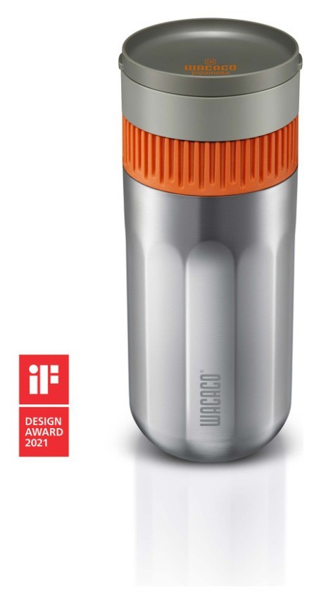 Портативная кофеварка-термокружка Wacaco Pipamoka, механическая, для молотого кофе