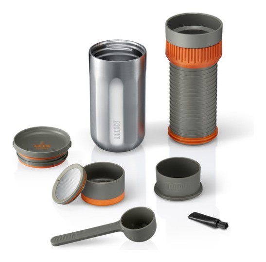 Портативная кофеварка-термокружка Wacaco Pipamoka, механическая, для молотого кофе