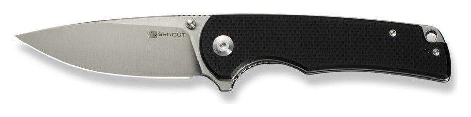 Ніж складаний туристичний Sencut Praktisk, (9.1 см) 9Cr18MoV / G10 чорний, укр, укр