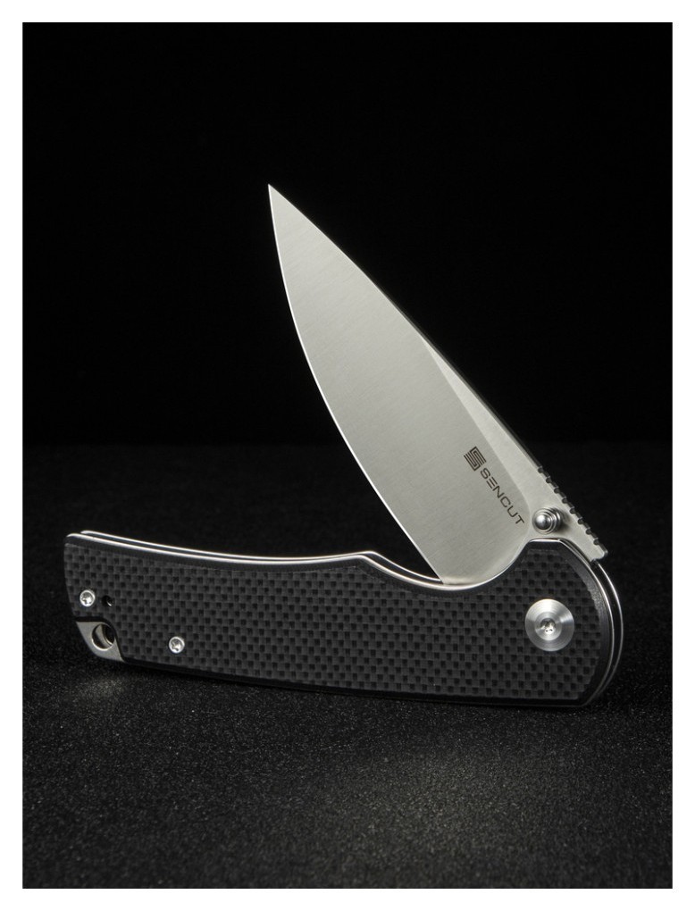 Ніж складаний туристичний Sencut Praktisk, (9.1 см) 9Cr18MoV / G10 чорний, укр, укр