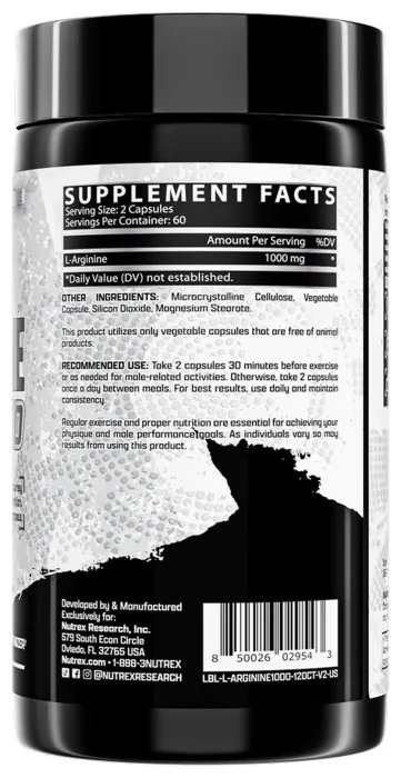 L-Arginine 1000 – 120ct