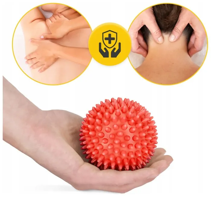 Массажный мяч с шипами 4FIZJO Spike Ball 7 см (P-5907739311399)