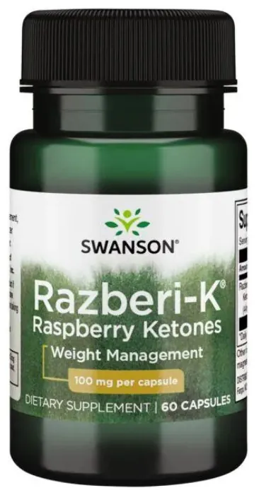 Razberi-K Raspberry Ketones 100mg - 60caps