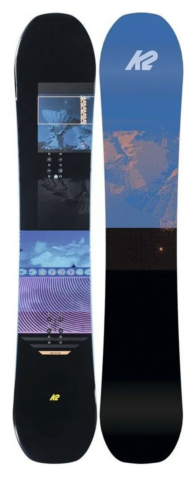 Сноуборд K2 BROADCAST 159 Black/blue/violet (11E0006.1) O (162 см black, blue, violet)