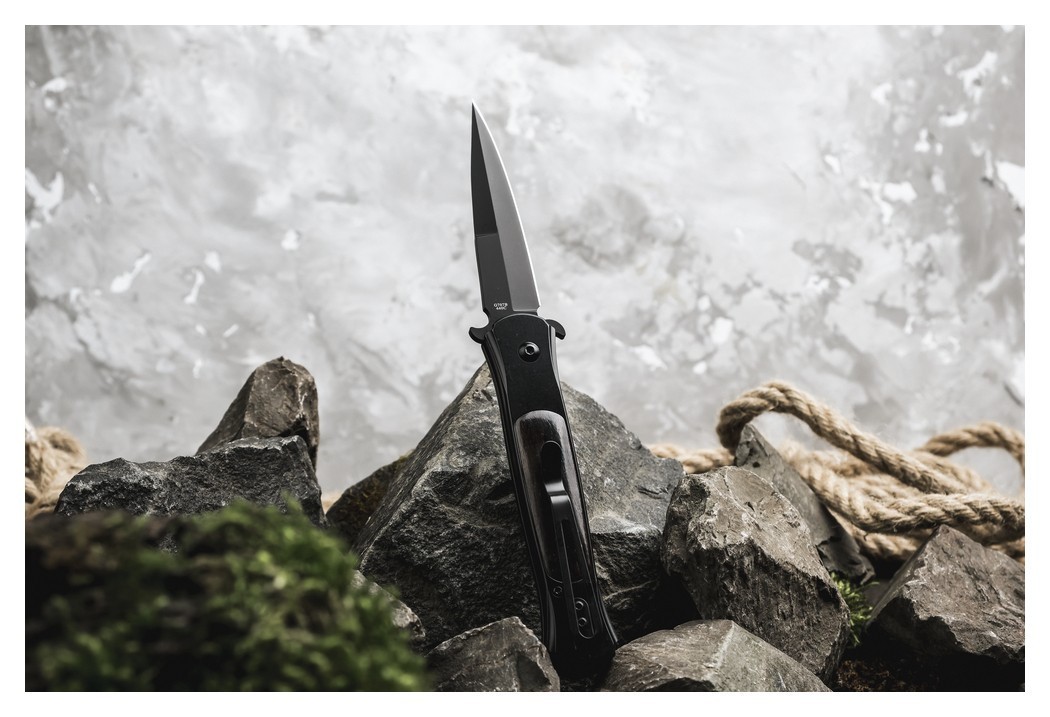 Нож складной Ganzo G707B черный