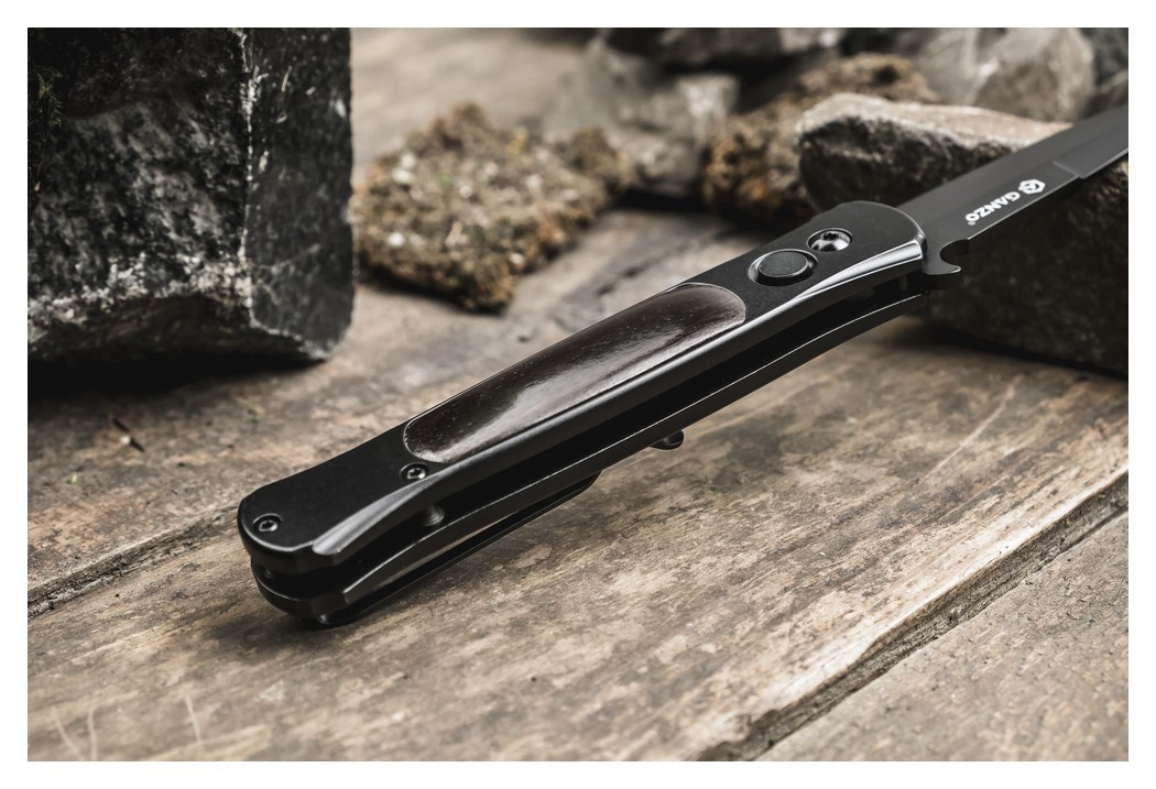 Нож складной Ganzo G707B черный