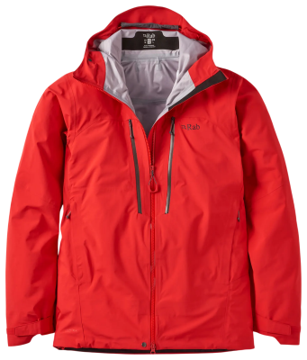Мембранна куртка чоловіча Rab Firewall Guide Jacket, Summit Red, M