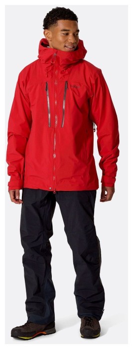 Мембранна куртка чоловіча Rab Firewall Guide Jacket, Summit Red, M