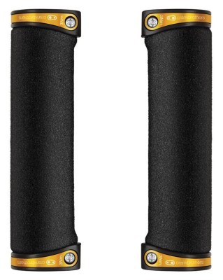 Грипсы для велосипеда Crankbrothers COBALT 130 мм Black/Gold (14918)
