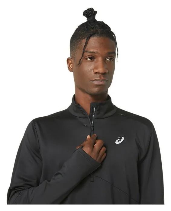 Лонгслив Asics (2011C882) WINTER RUN 1/2 ZIP MID LAYER 2024