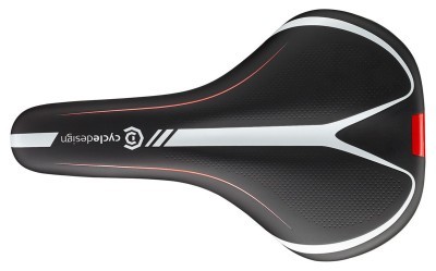 Седло для велосипеда Cycledesign CITY II Black (SA0030)