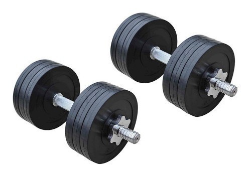 Обгумовані гантелі RN-Sport 2 по 16 кг (RN_OD2х16), укр, укр