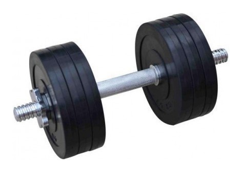 Обгумовані гантелі RN-Sport 2 по 16 кг (RN_OD2х16)