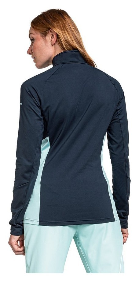 Кофта спортивна жіноча Schoeffel LONGSLEEVE JUONLI L 38 Blue 882 (10-12752-WRH)