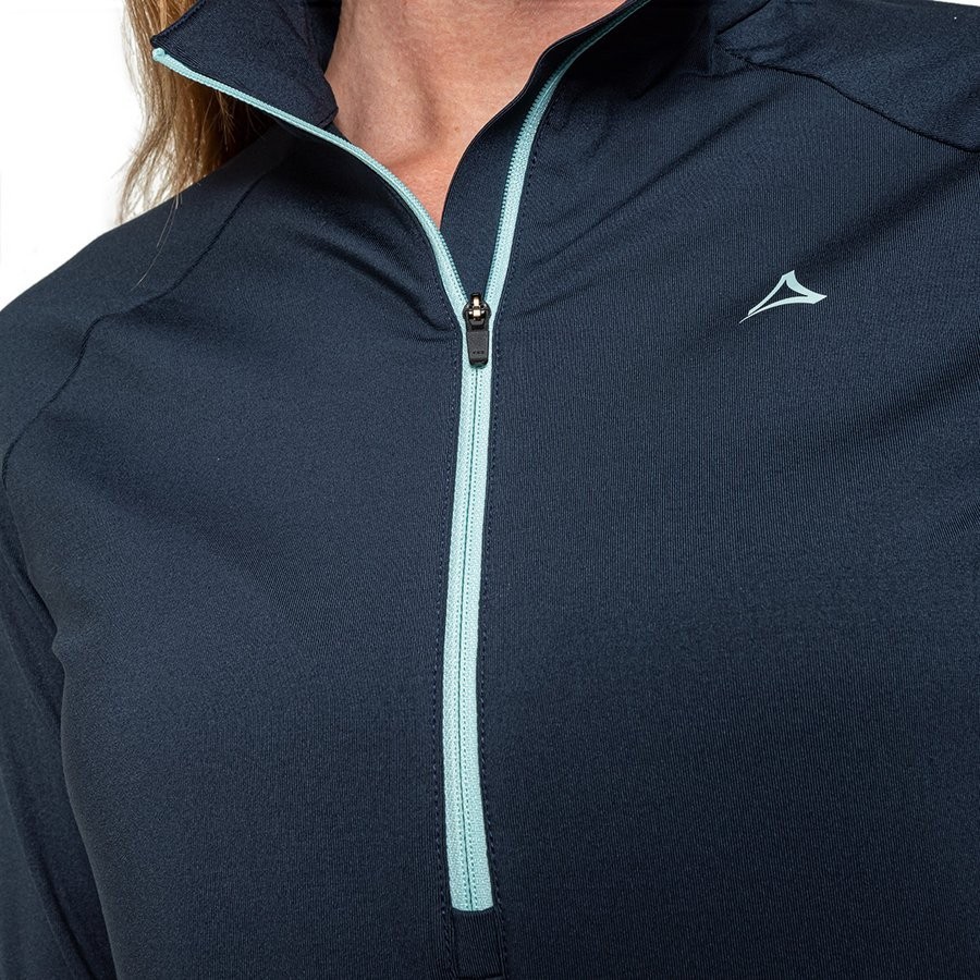 Кофта спортивна жіноча Schoeffel LONGSLEEVE JUONLI L 38 Blue 882 (10-12752-WRH)