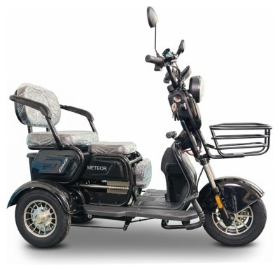 Електроскутер SPACE METEOR 8" 72B 1000Вт диск/диск літієва чорний 2026