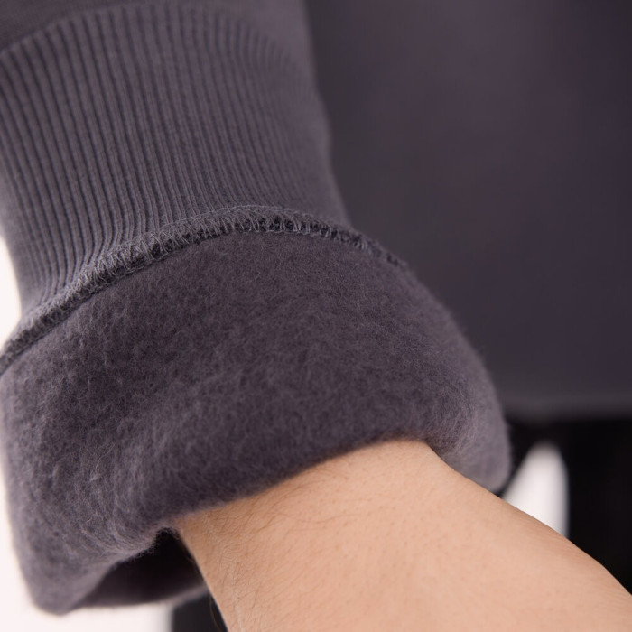 Графитовый худой оверсайз для мужчин Pobedov Urbanist. Худые большого размера зимнее