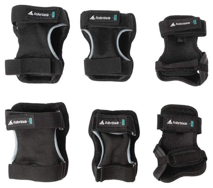 Защита набор Rollerblade Skate Gear black Защита набор Rollerblade Skate Gear black