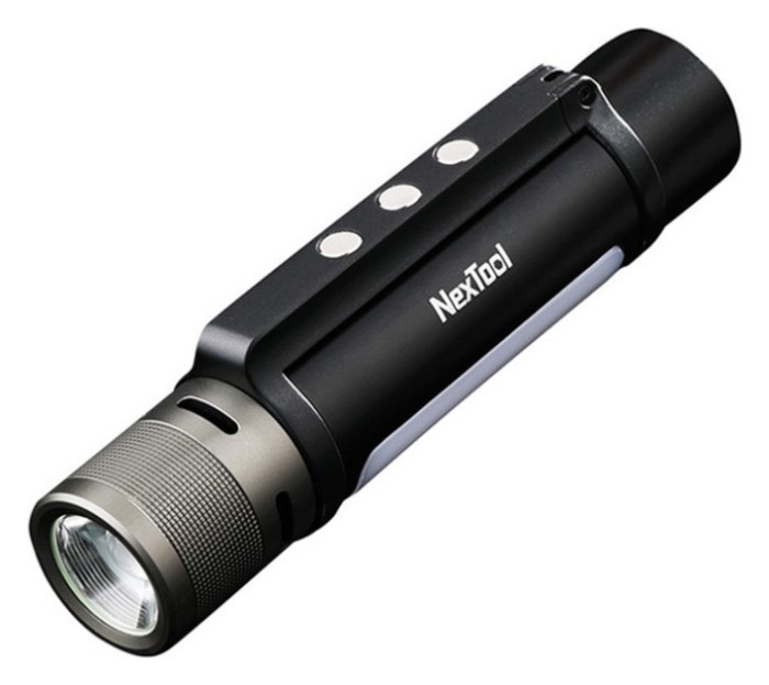 Світлодіодний ліхтар 6в1 з магнітом, з функцією powerbank, 1000 лм, укр, укр