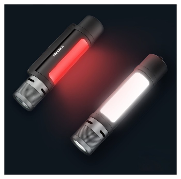 Світлодіодний ліхтар 6в1 з магнітом, з функцією powerbank, 1000 лм, укр, укр