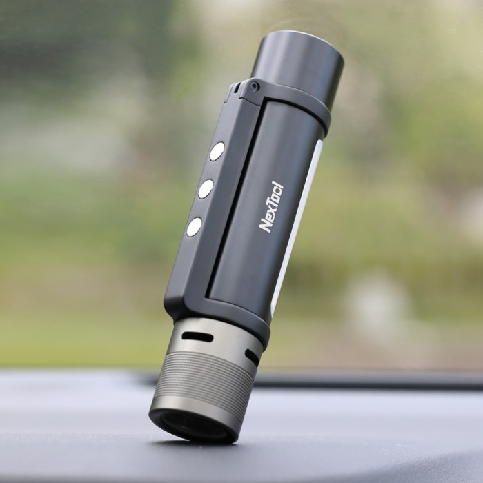 Світлодіодний ліхтар 6в1 з магнітом, з функцією powerbank, 1000 лм, укр, укр