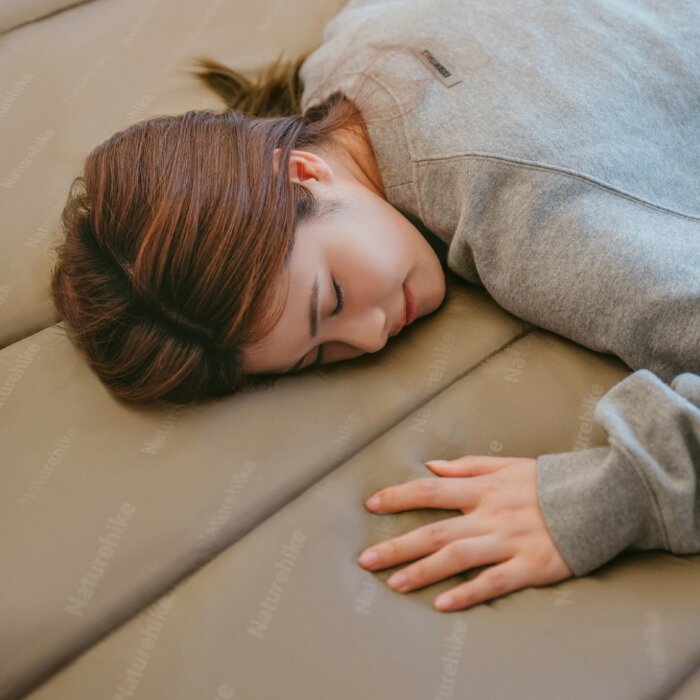 Спальник с капюшоном Naturehike Sunny Day PL02 U450 CNK2550WS028, (3,9 ° C), левый, голубовато-синий