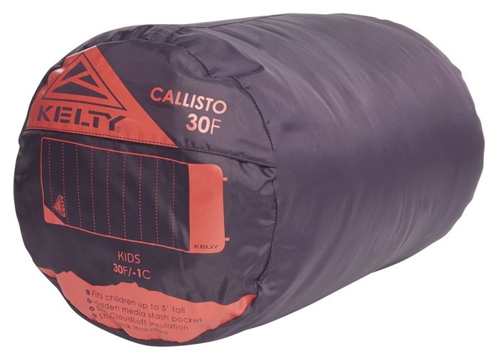 Kelty спальник Callisto 30 Kids Girls italian plum