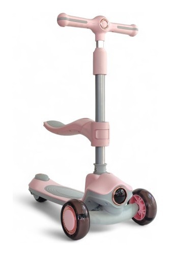 Дитячий самокат з сидінням 2 в 1 Scooter Cosmo K603-2, укр, укр