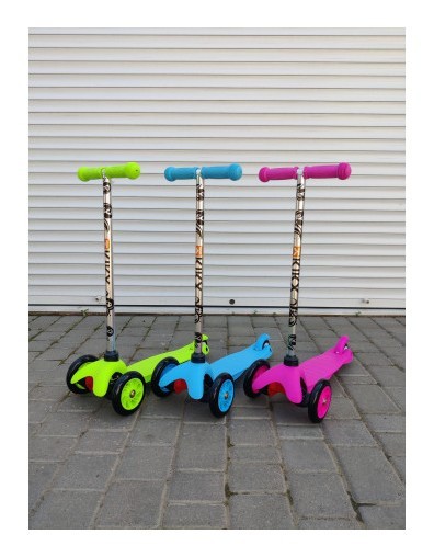 Дитячий триколісний самокат Scooter Mini Fixed 01