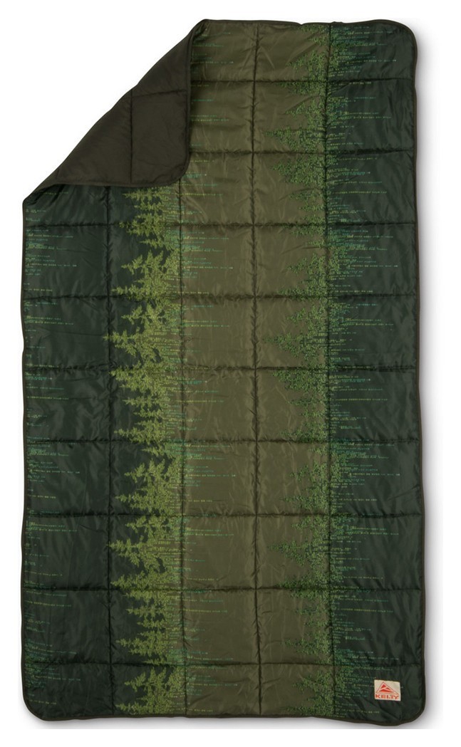 Kelty одеяло Bestie Blanket winter moss-treeline