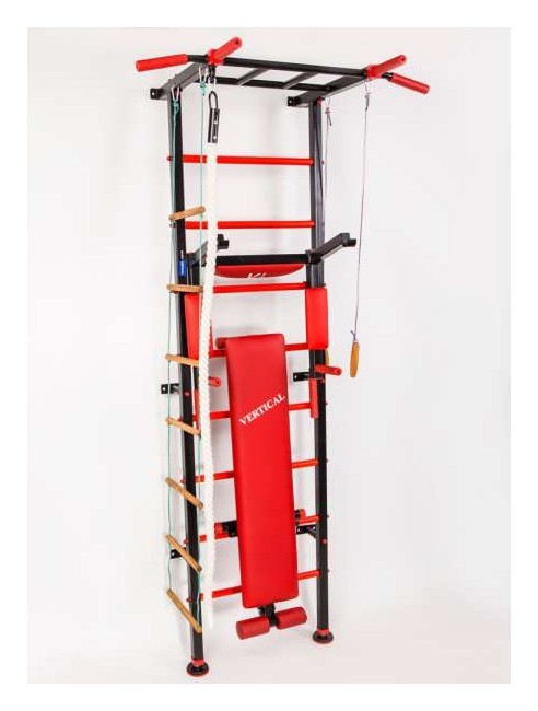 Акція! Шведська стінка RN-Sport RED + навісний набір