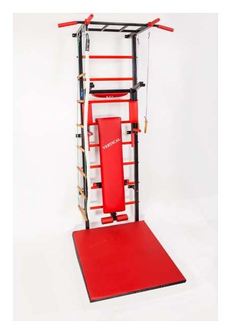 Акція! Шведська стінка RN-Sport RED + навісний набір