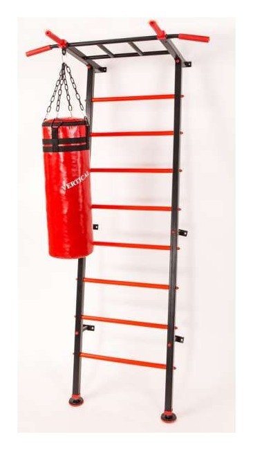 Акція! Шведська стінка RN-Sport RED + навісний набір, укр, укр