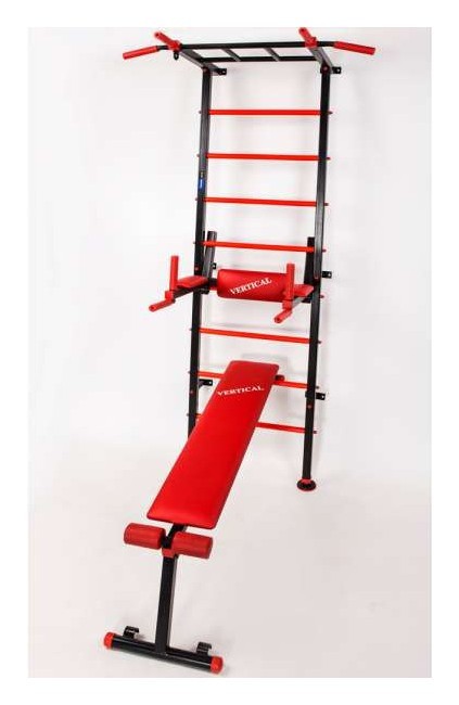 Акція! Шведська стінка RN-Sport RED + навісний набір, укр, укр